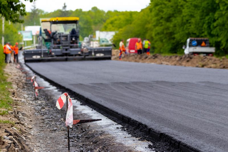 Industrial Asphalt Paving