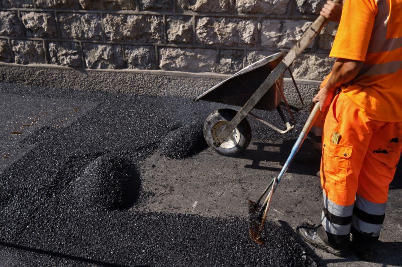 Porous Pavement Installation